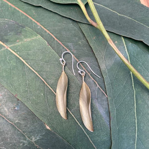 Curling Eucalyptus Earrings