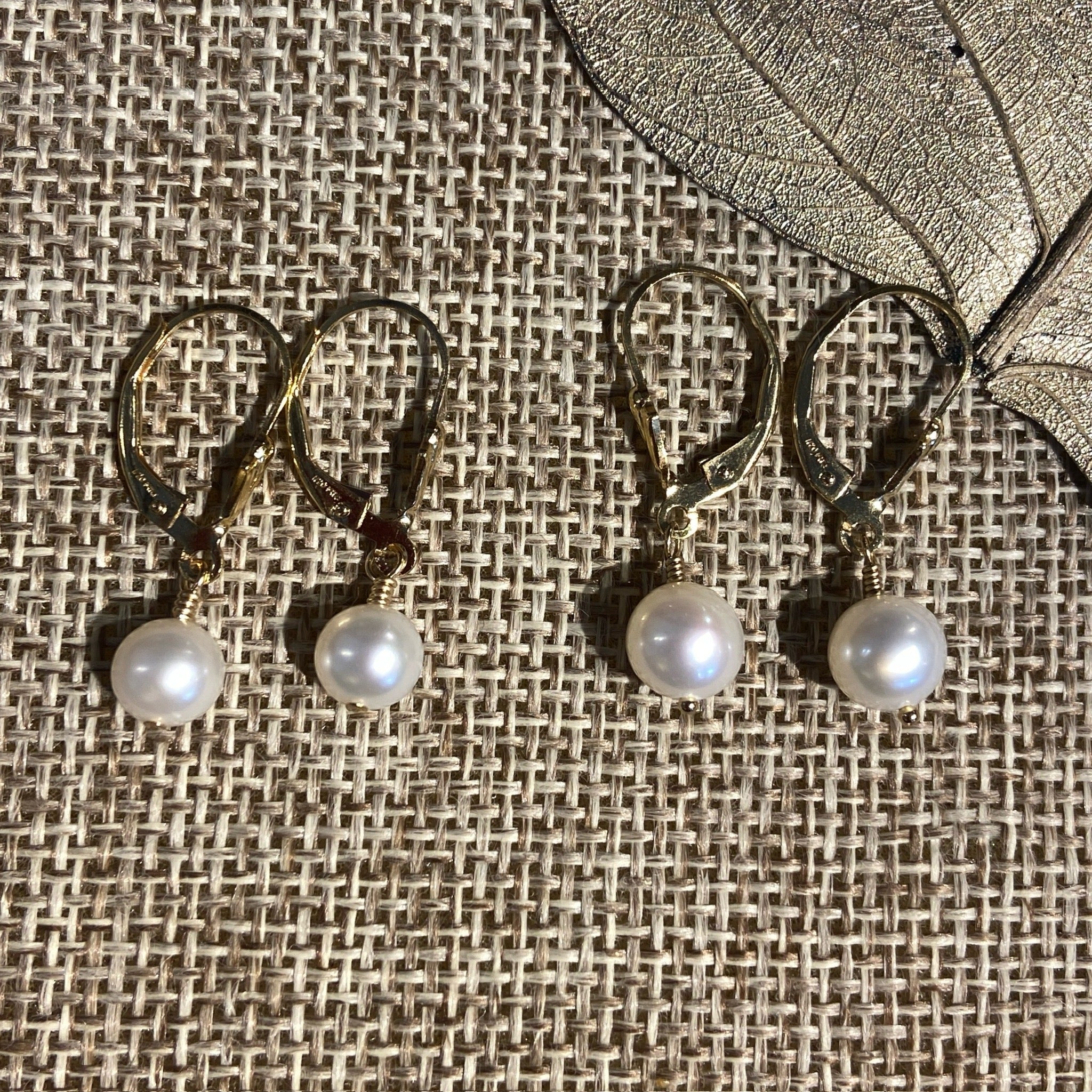 Single Freshwater Pearl Earrings