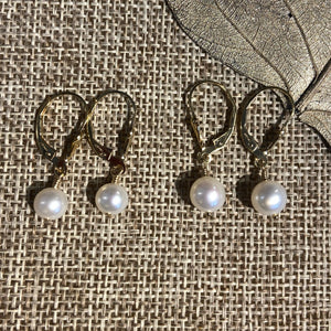 Single Freshwater Pearl Earrings