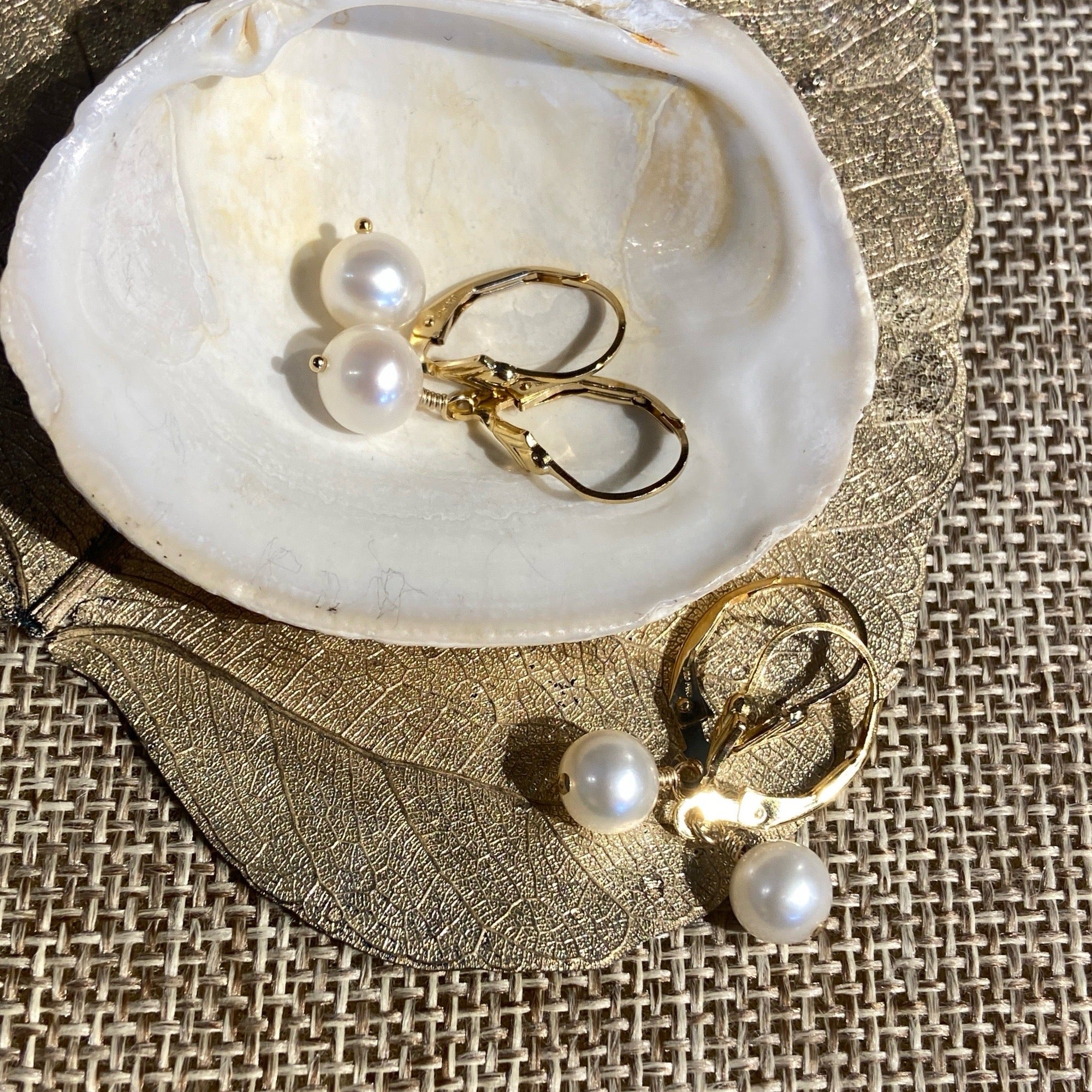 Single Freshwater Pearl Earrings