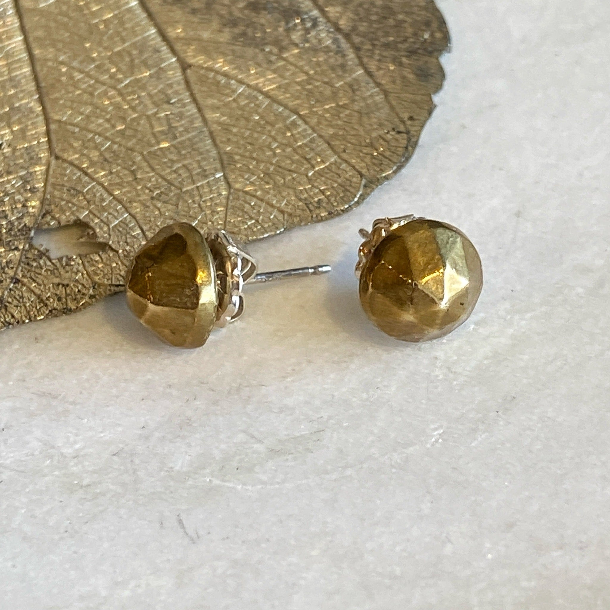 Dome Post Earrings