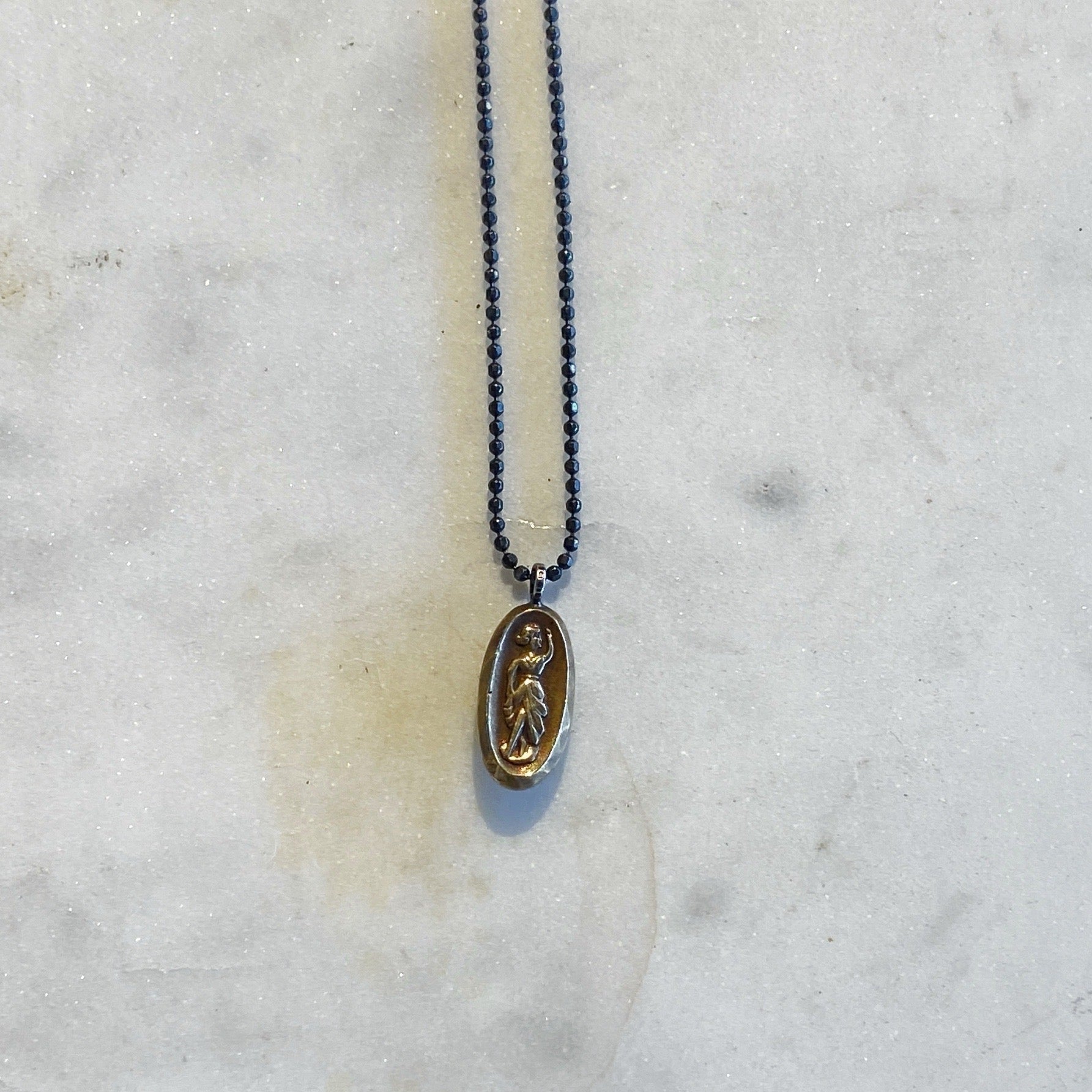 Greek Figure Necklace