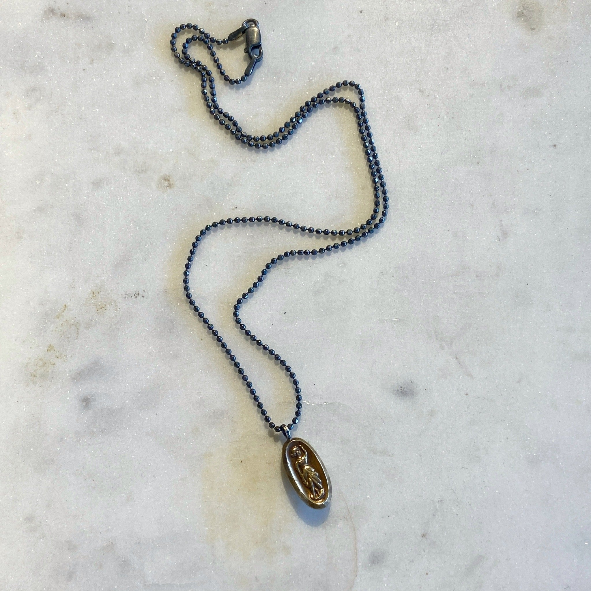 Greek Figure Necklace
