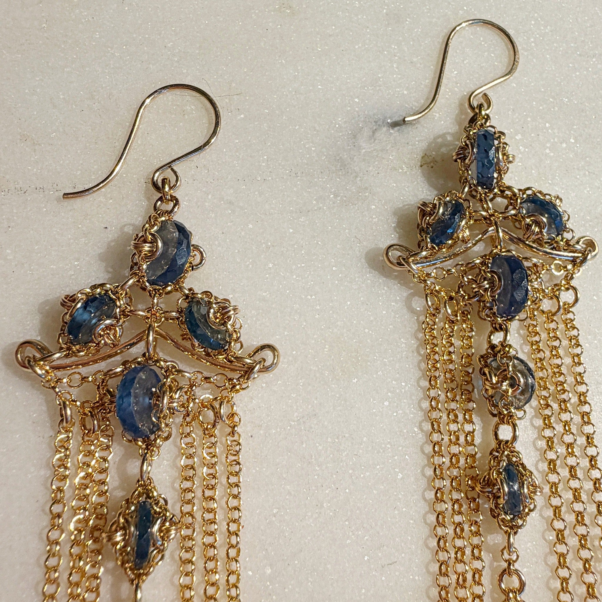 London Blue Topaz Earrings