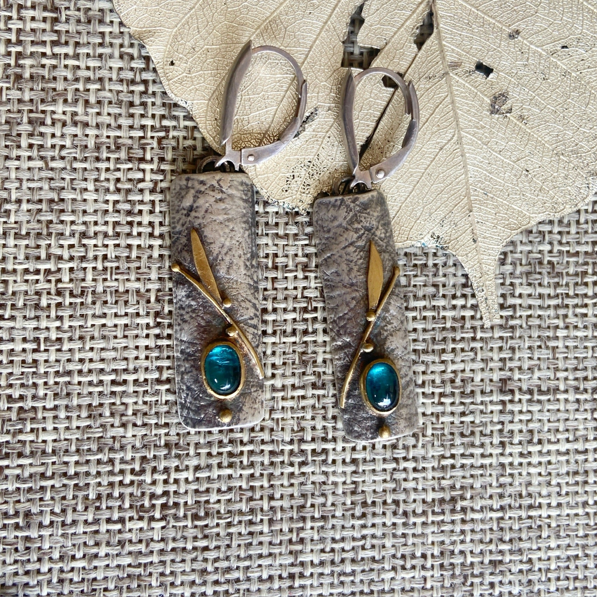 Botany Earrings Tourmaline