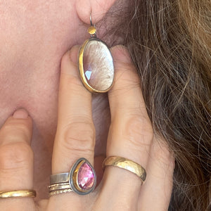 Pink Tourmaline Keumboo Ring