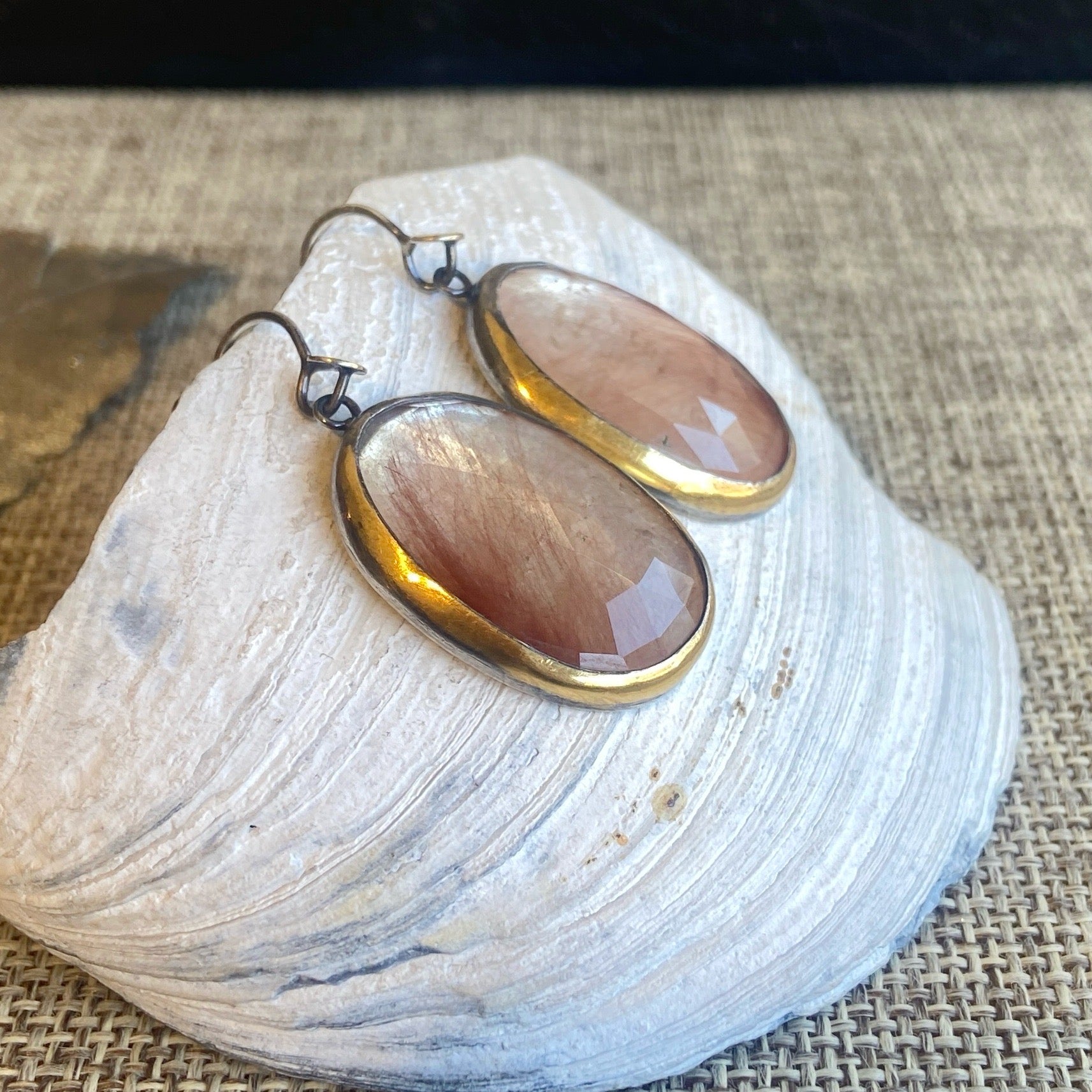 Keumboo Rutile Quartz Earrings