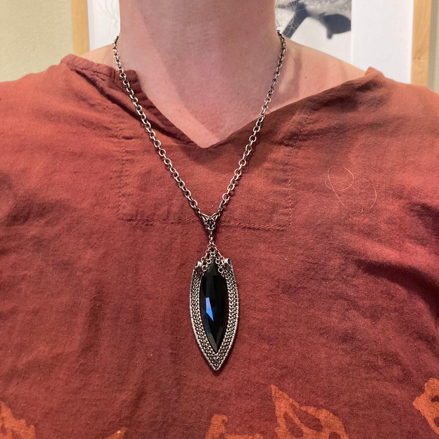 Black Spinel Necklace