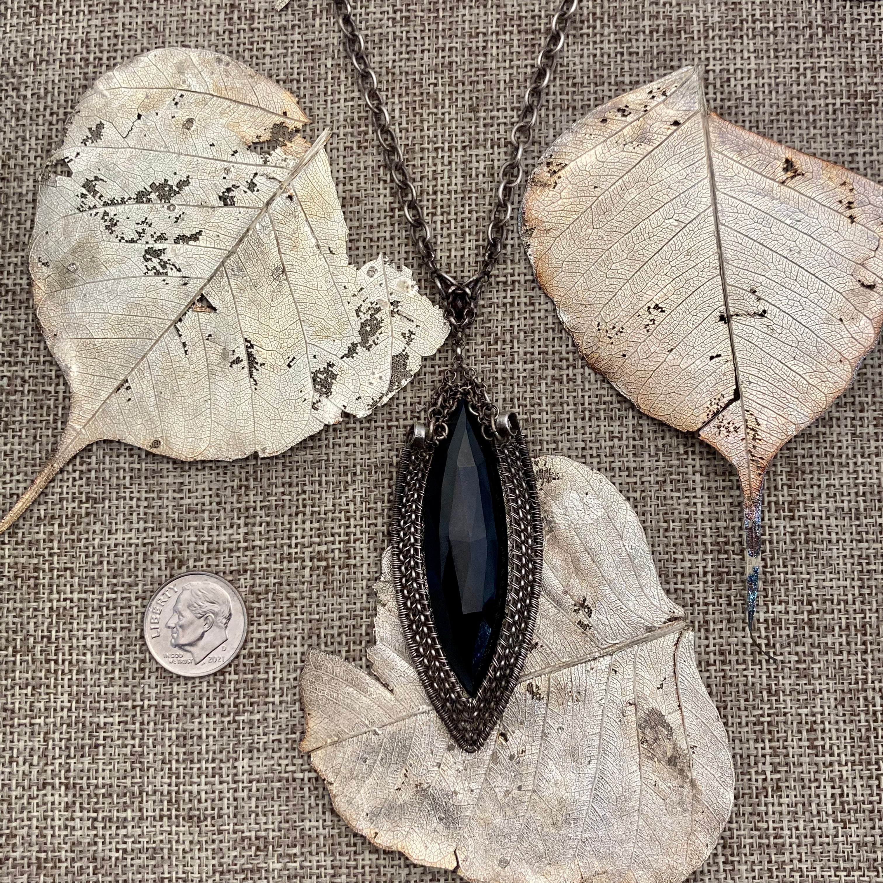 Black Spinel Necklace