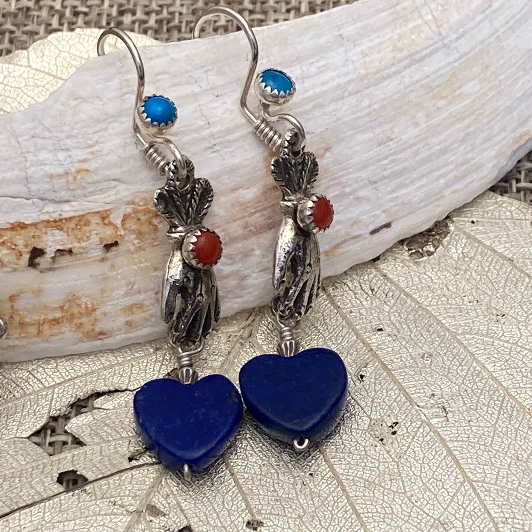 Hand & Heart Earrings