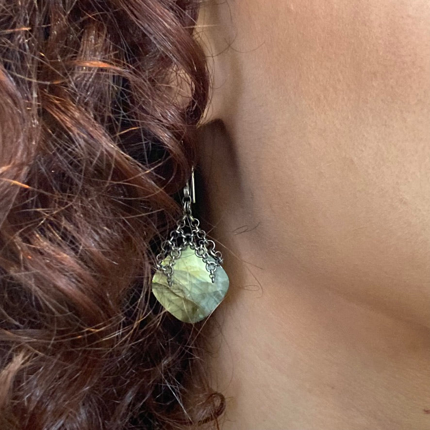 Labradorite Earrings