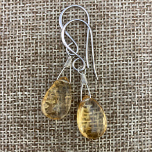 Citrine Necklace & Earrings