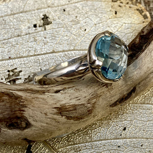 Light Blue Topaz Ring