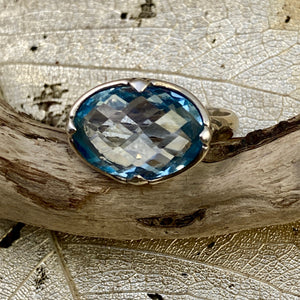 Light Blue Topaz Ring