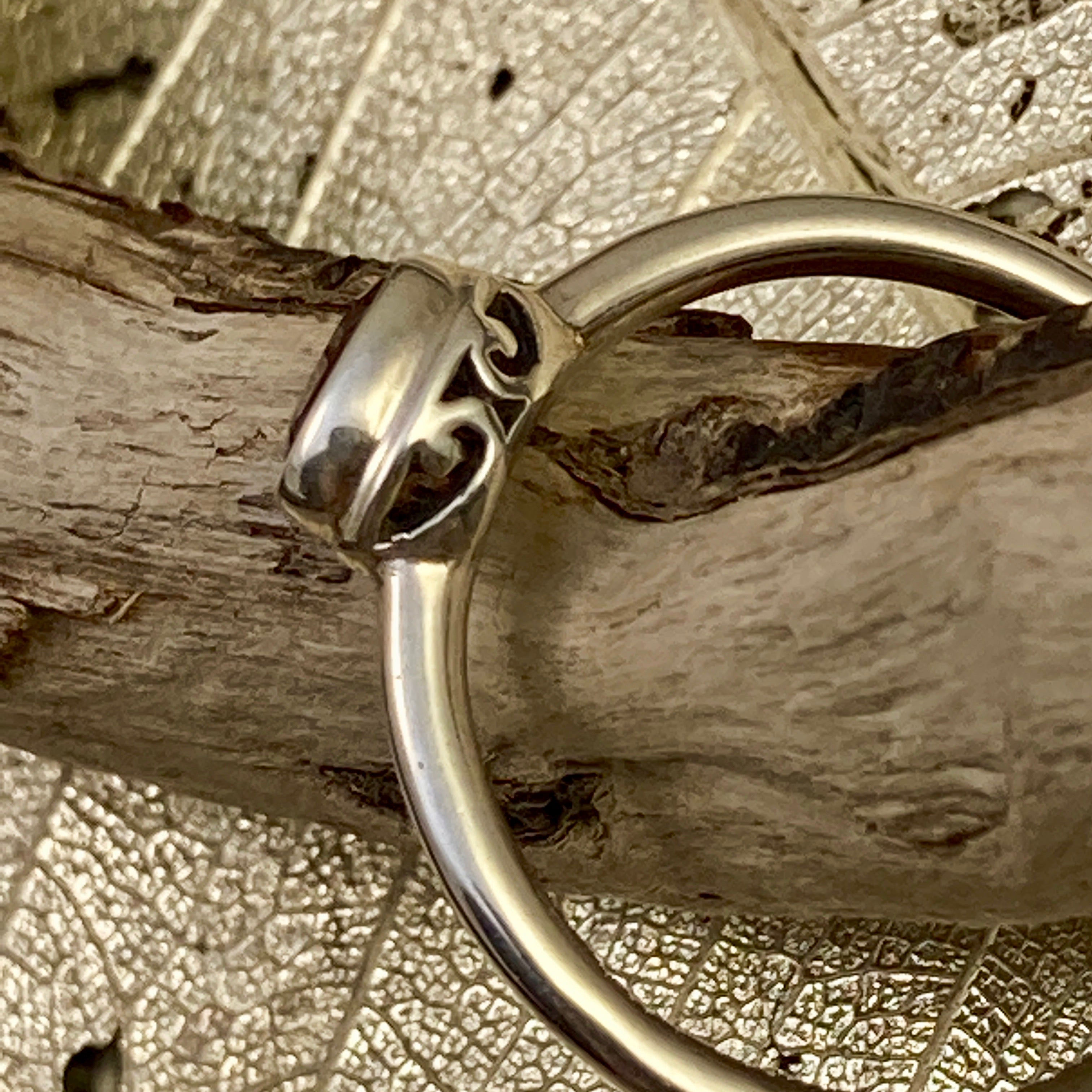 Delicate Garnet Ring
