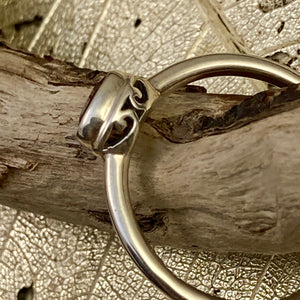 Delicate Garnet Ring