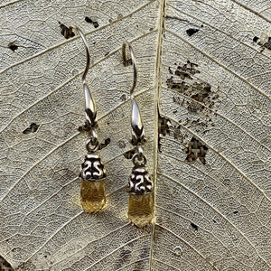 Citrine Briolette Earrings