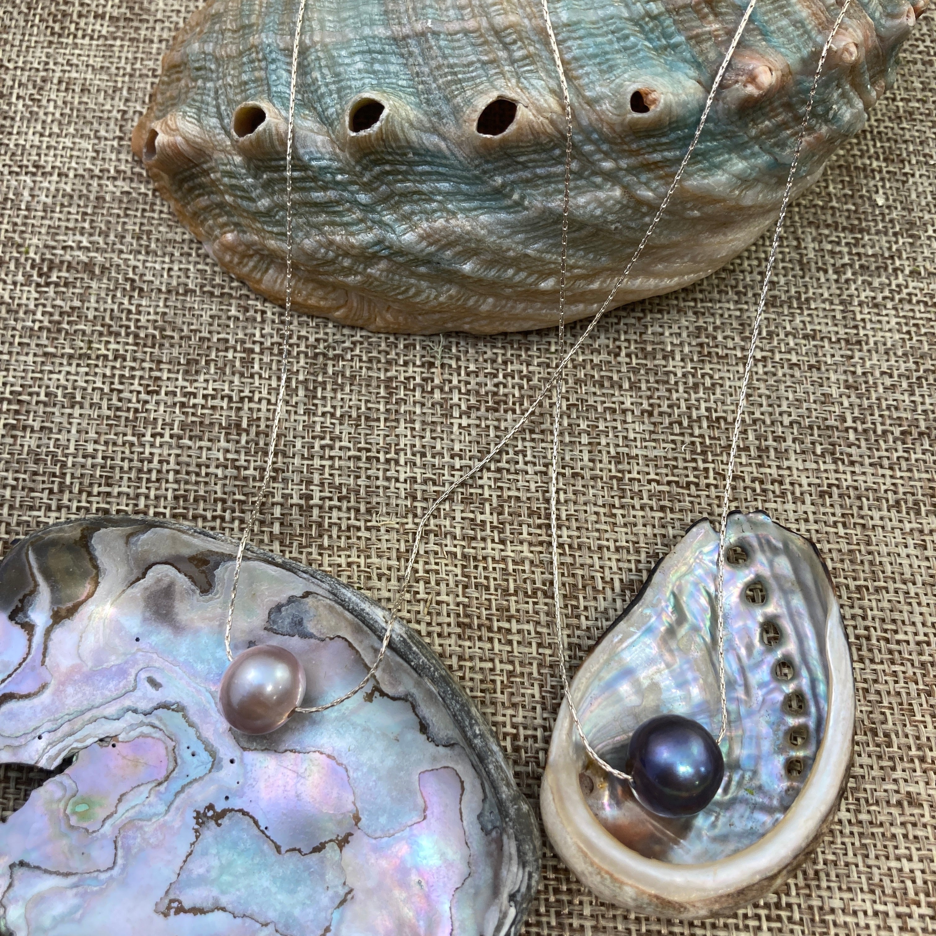 Single Pearl Necklaces