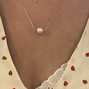Single Pearl Necklaces & Earrings