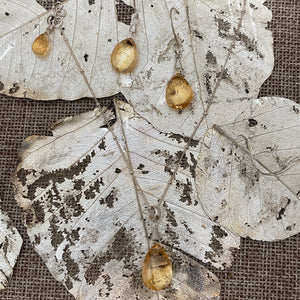 Citrine Necklace & Earrings