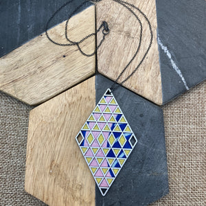 Rhombus Shape Necklace
