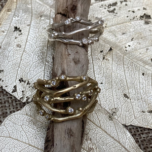 Branch Diamond Rings