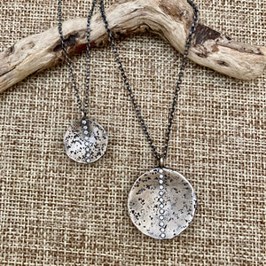 Rock Stripe Diamond Necklaces