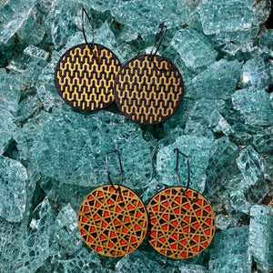 Nest & Trihex Earrings