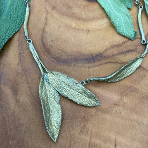 Sage Necklace & Earrings