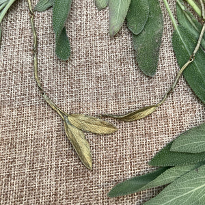Sage Necklace & Earrings