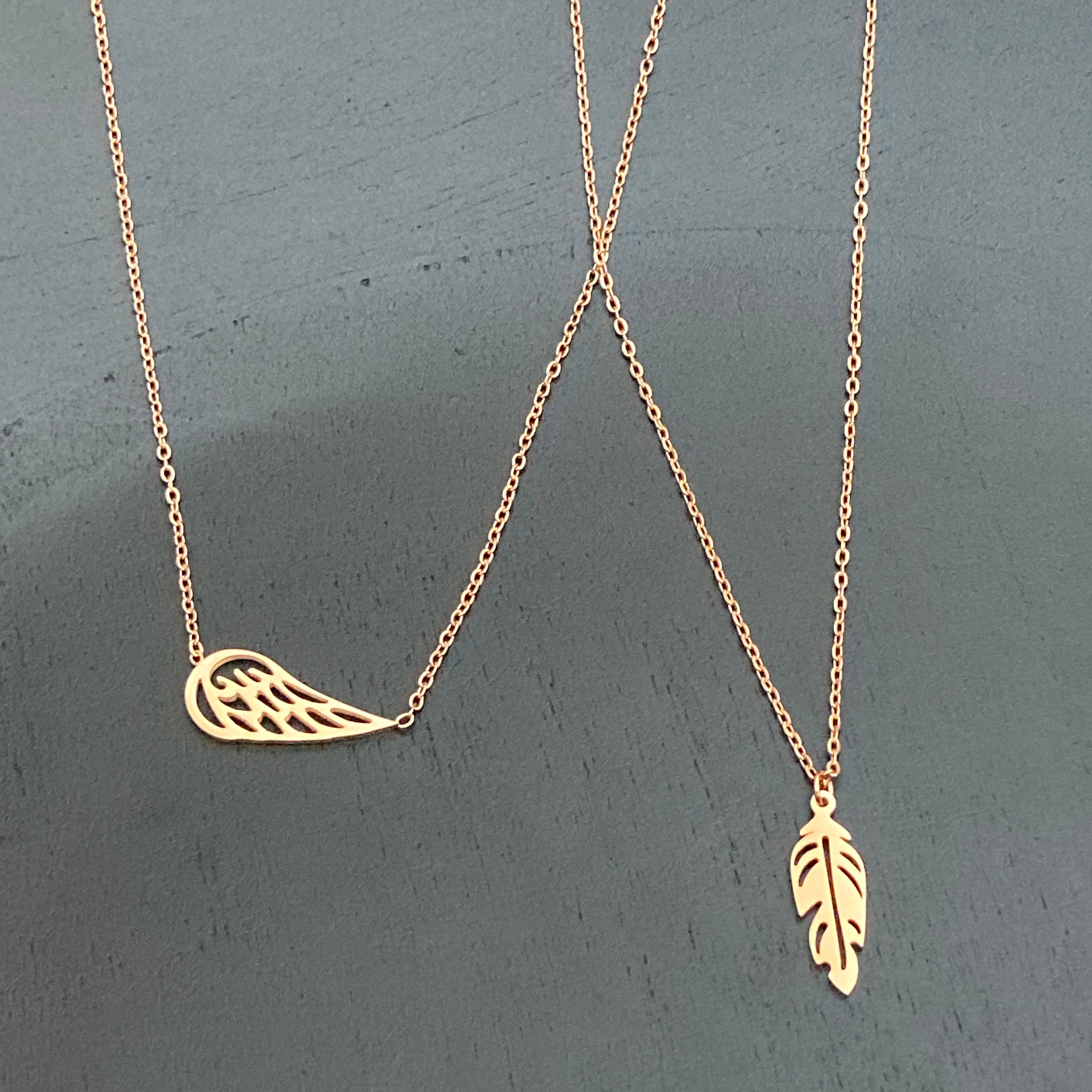 Feather Necklaces