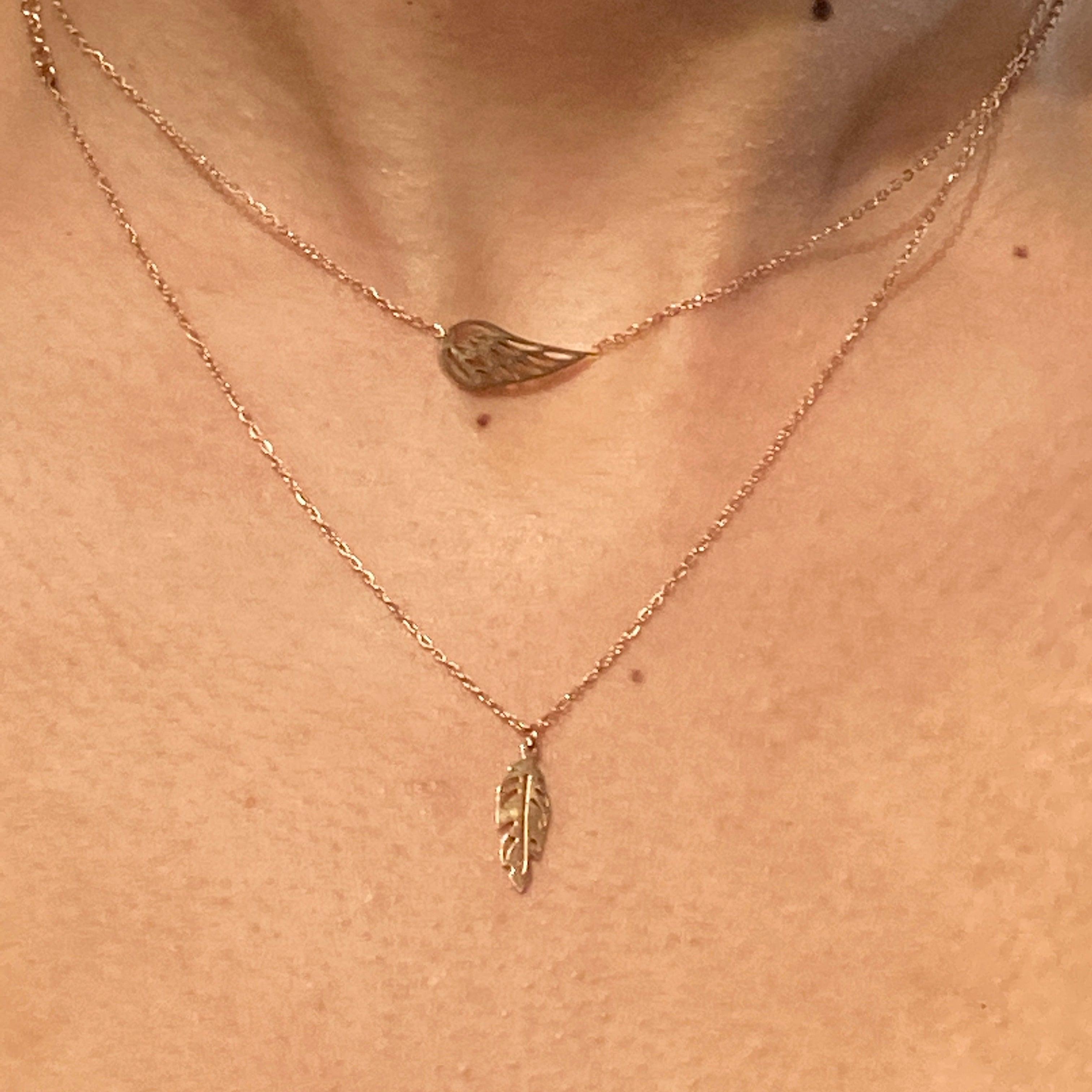 Feather Necklaces