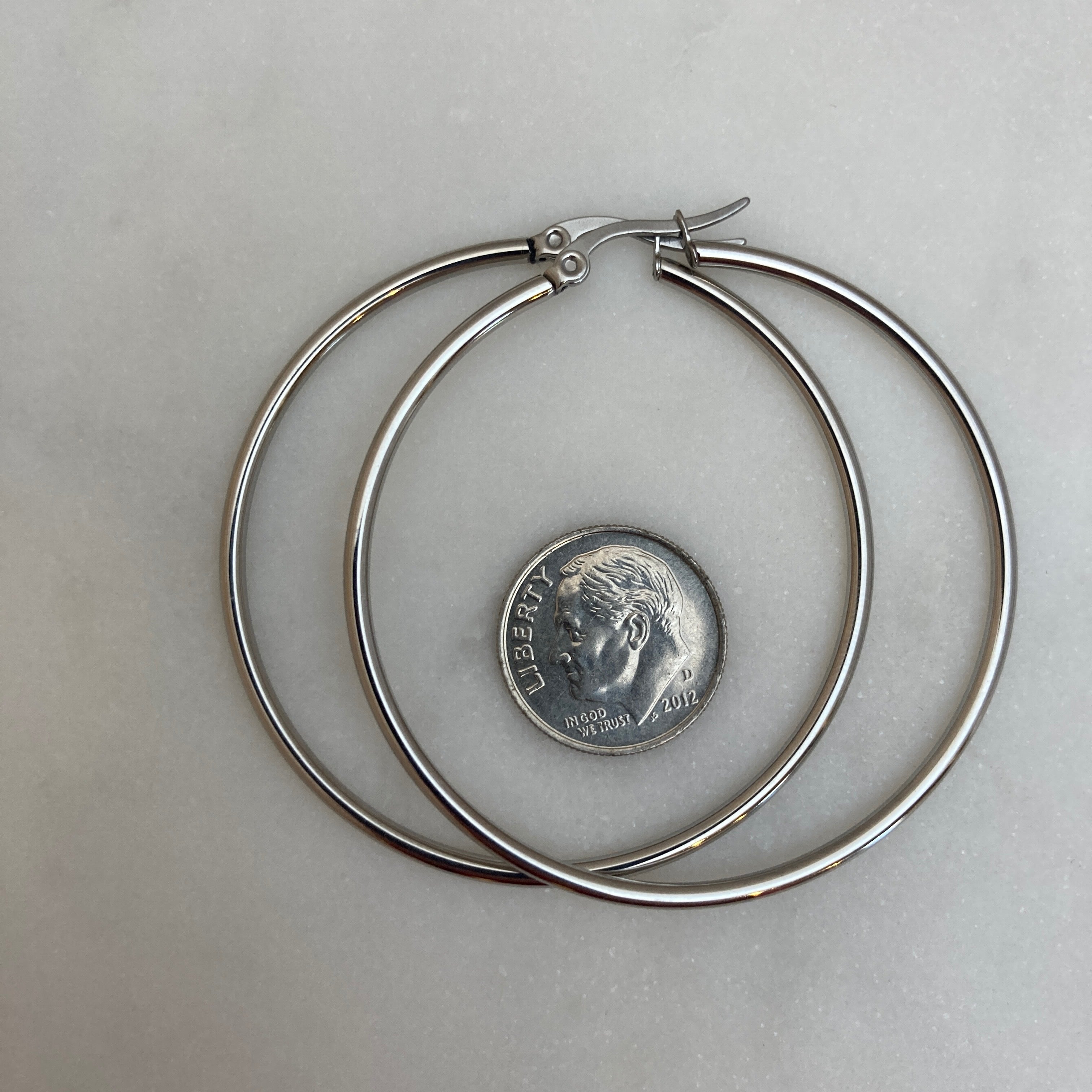 Round Stainless Steel Hoops
