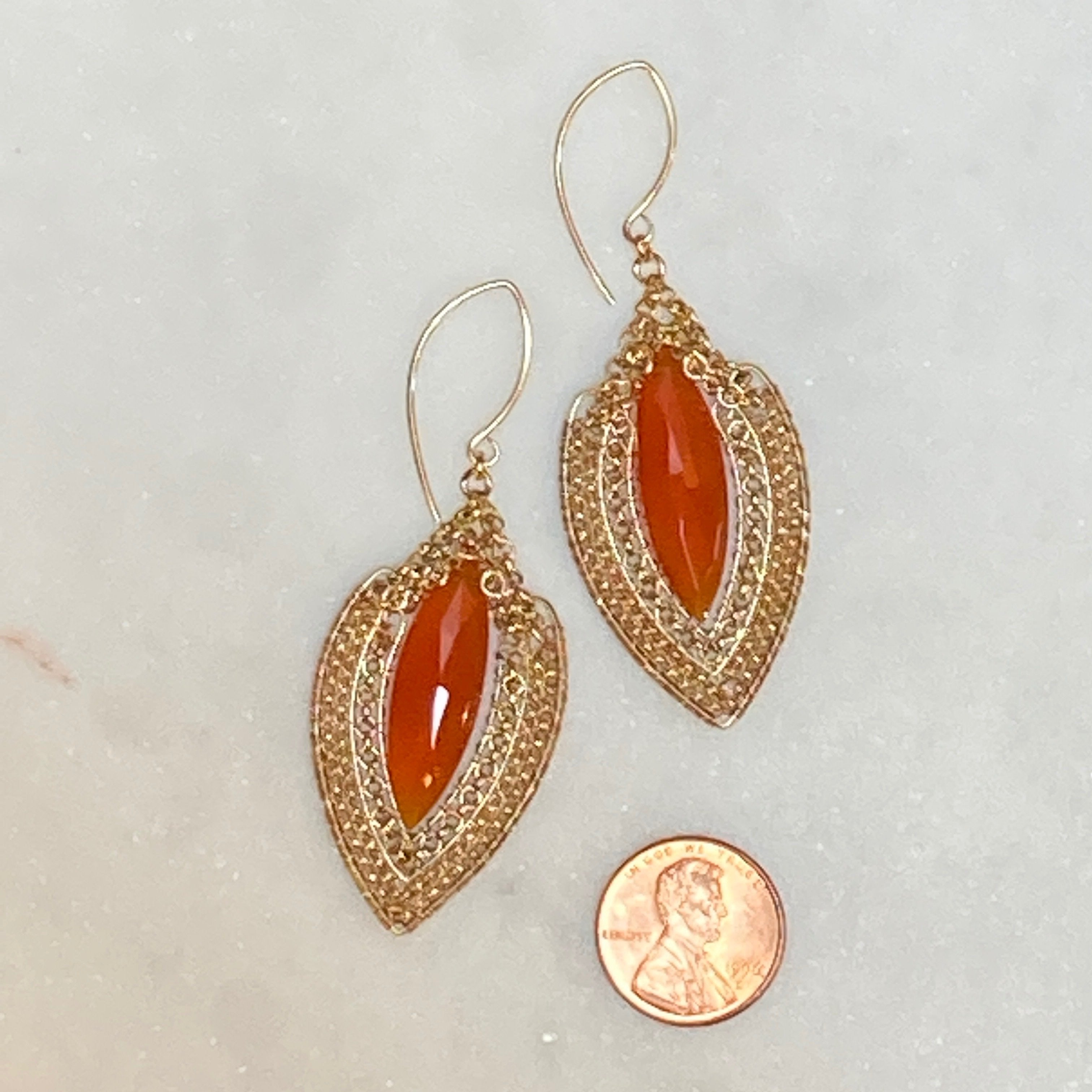 Carnelian Earrings