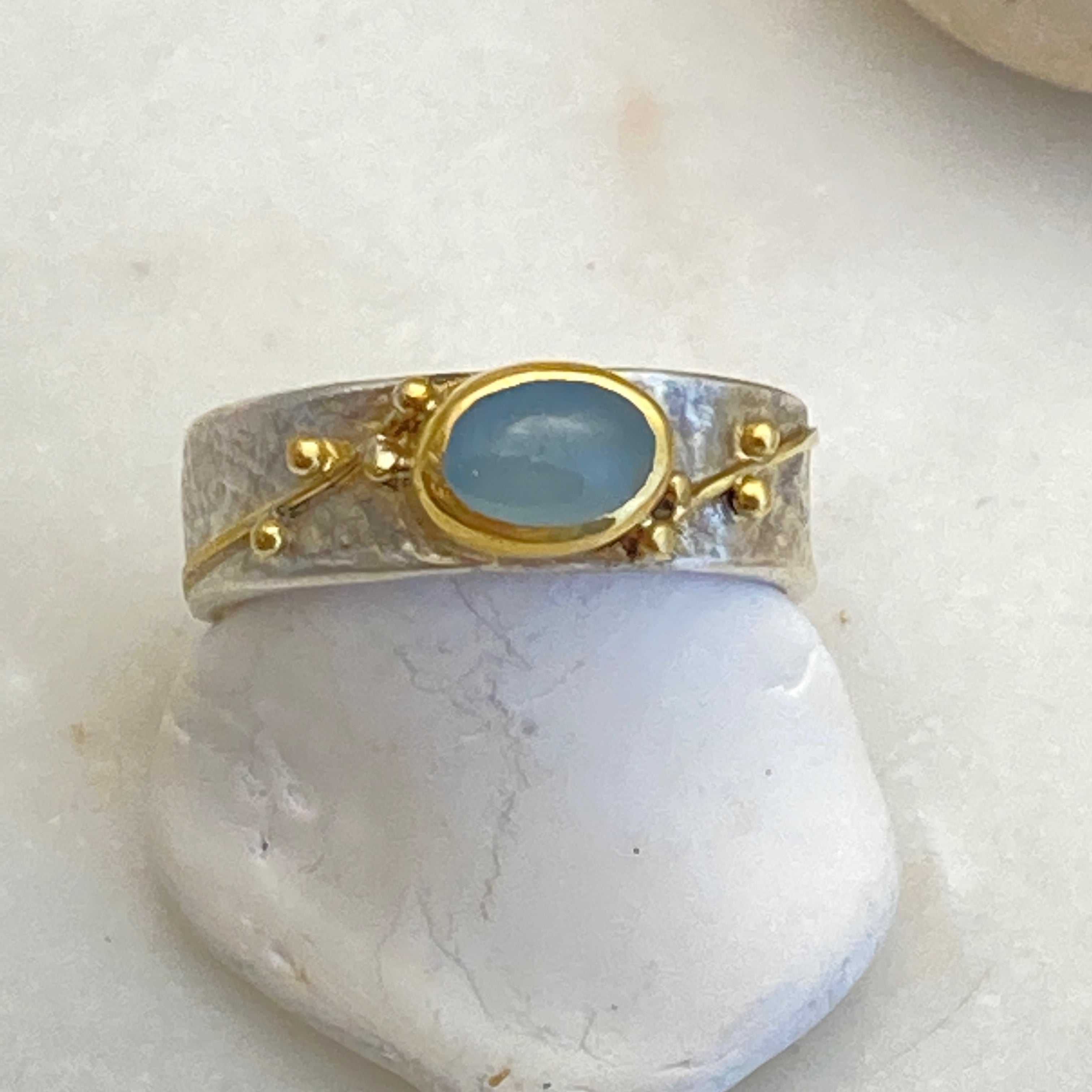 Aquamarine Rings