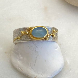 Aquamarine Rings