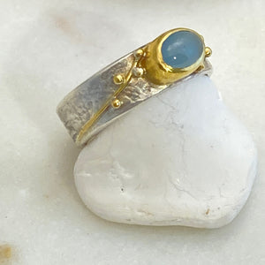 Aquamarine Rings