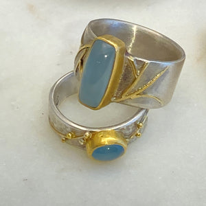 Aquamarine Rings