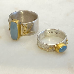 Aquamarine Rings