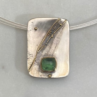 Green Tourmaline Necklace