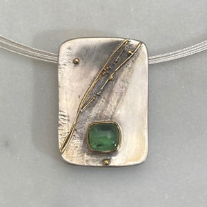 Green Tourmaline Necklace