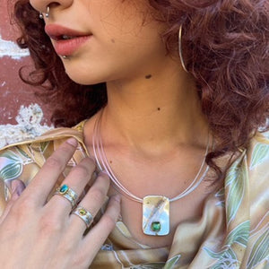 Green Tourmaline Necklace